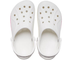 Clogs | Women/Men Crocs Bayaband Logo Motion Clog White