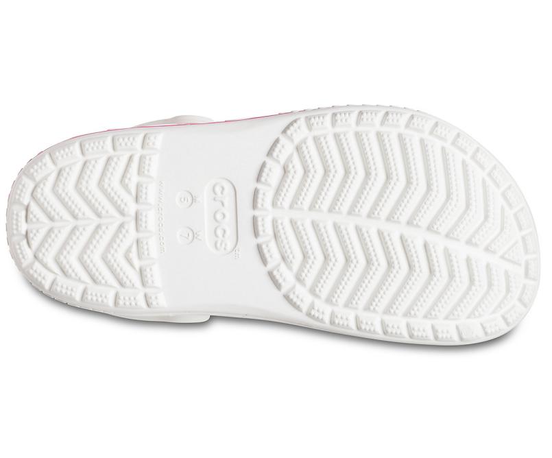 Clogs | Women/Men Crocs Bayaband Logo Motion Clog White