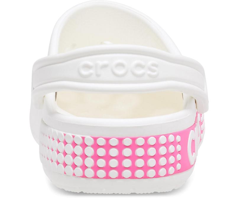 Clogs | Women/Men Crocs Bayaband Logo Motion Clog White