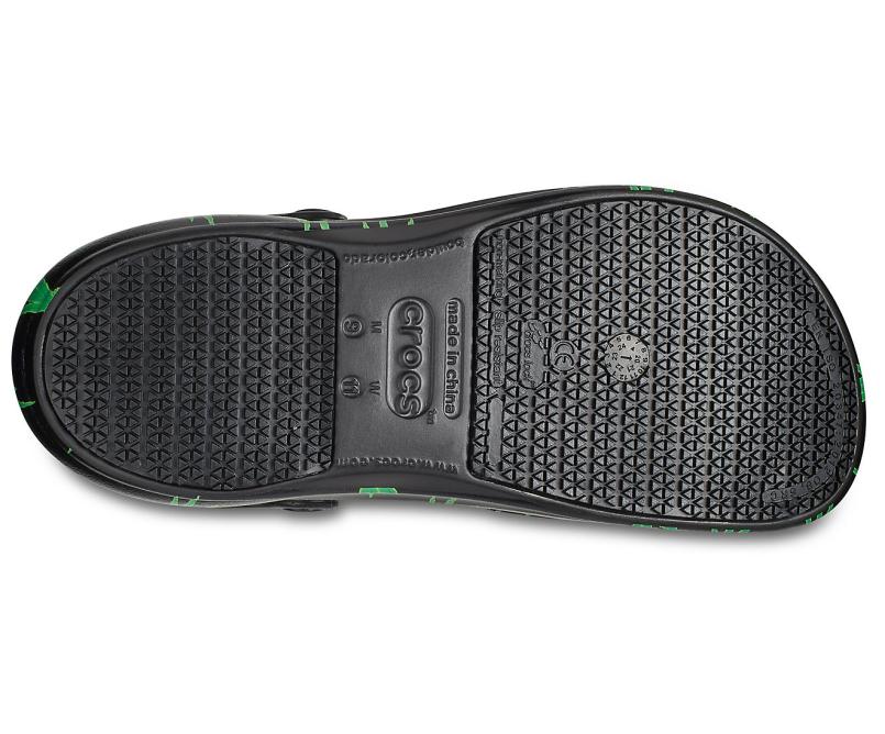 Clogs | Women/Men Crocs Bistro Graphic Clog Black / Green