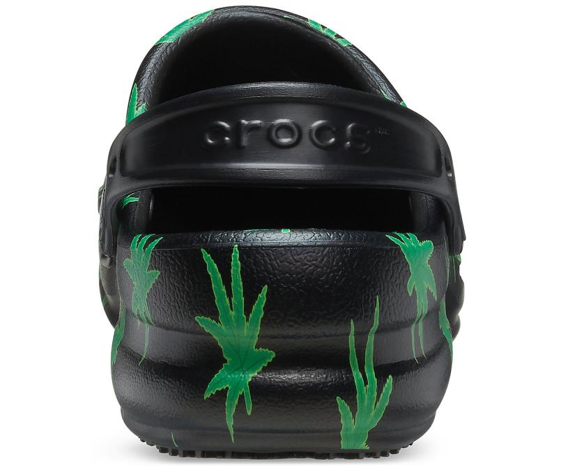 Clogs | Women/Men Crocs Bistro Graphic Clog Black / Green