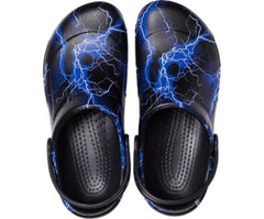 Clogs | Women/Men Crocs Bistro Graphic Clog Black / Lightning Bolts