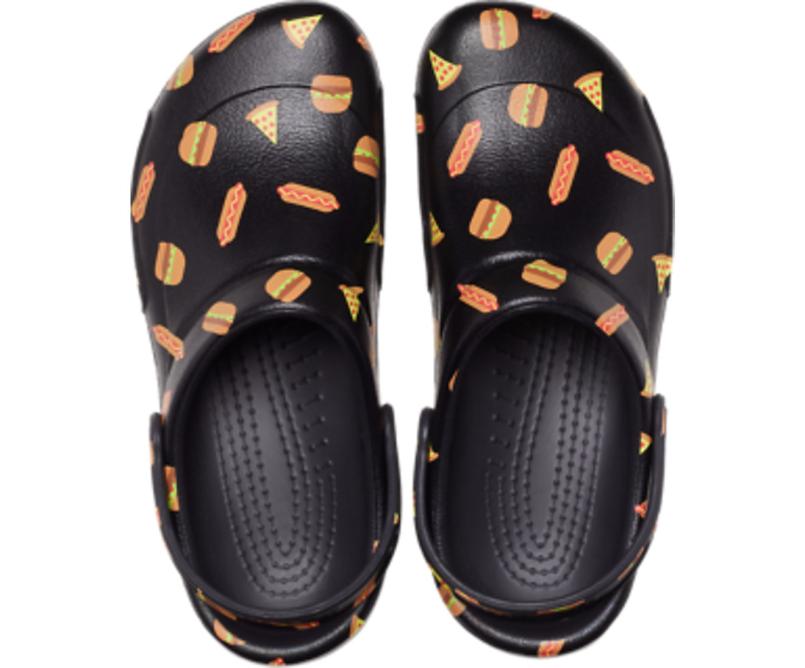 Clogs | Women/Men Crocs Bistro Graphic Clog Multi Black / Black