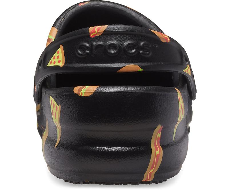 Clogs | Women/Men Crocs Bistro Graphic Clog Multi Black / Black