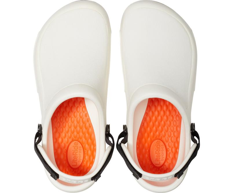 Clogs | Women/Men Crocs Bistro Pro LiteRide™ Clog White