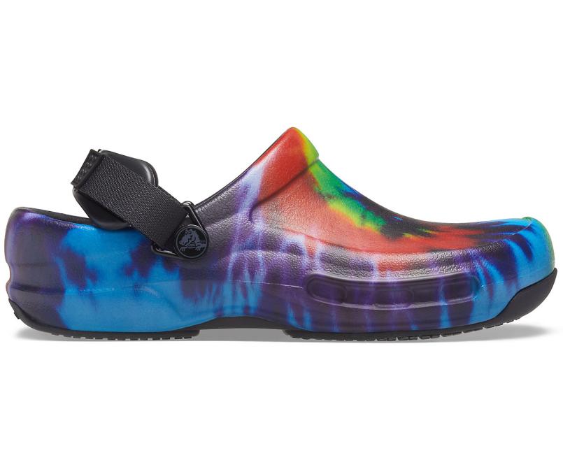 Clogs | Women/Men Crocs Bistro Pro LiteRide™ Graphic Clog Multi