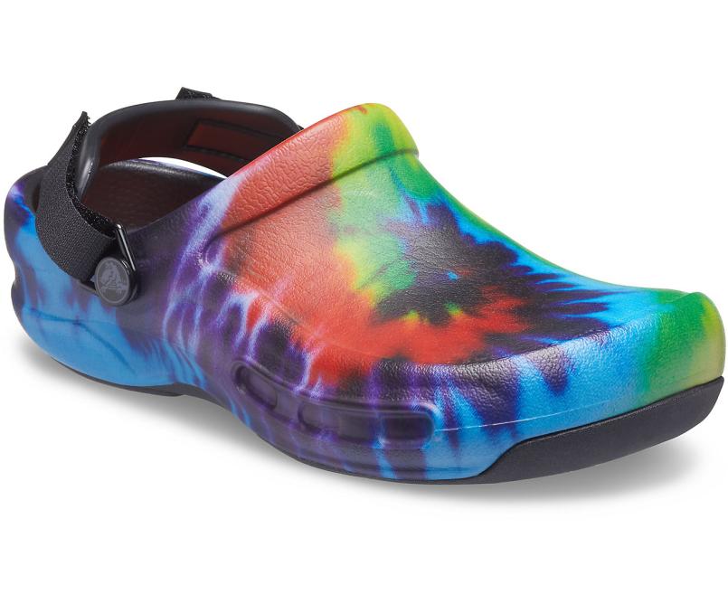 Clogs | Women/Men Crocs Bistro Pro LiteRide™ Graphic Clog Multi