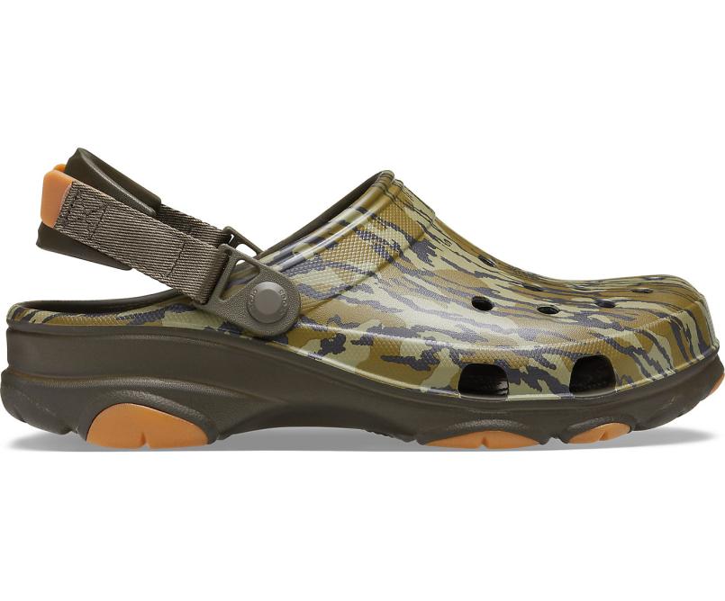 Clogs | Women/Men Crocs Classic All-Terrain Mossy Oak® Bottomland® Clog Khaki