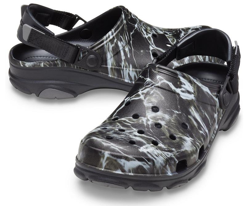 Clogs | Women/Men Crocs Classic All-Terrain Mossy Oak® Elements™ Clog Black