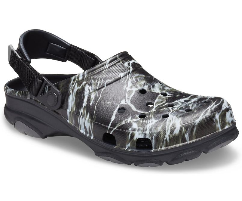 Clogs | Women/Men Crocs Classic All-Terrain Mossy Oak® Elements™ Clog Black