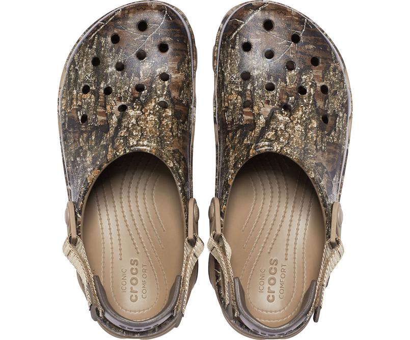 Clogs | Women/Men Crocs Classic All-Terrain Realtree Timber® Clog Khaki