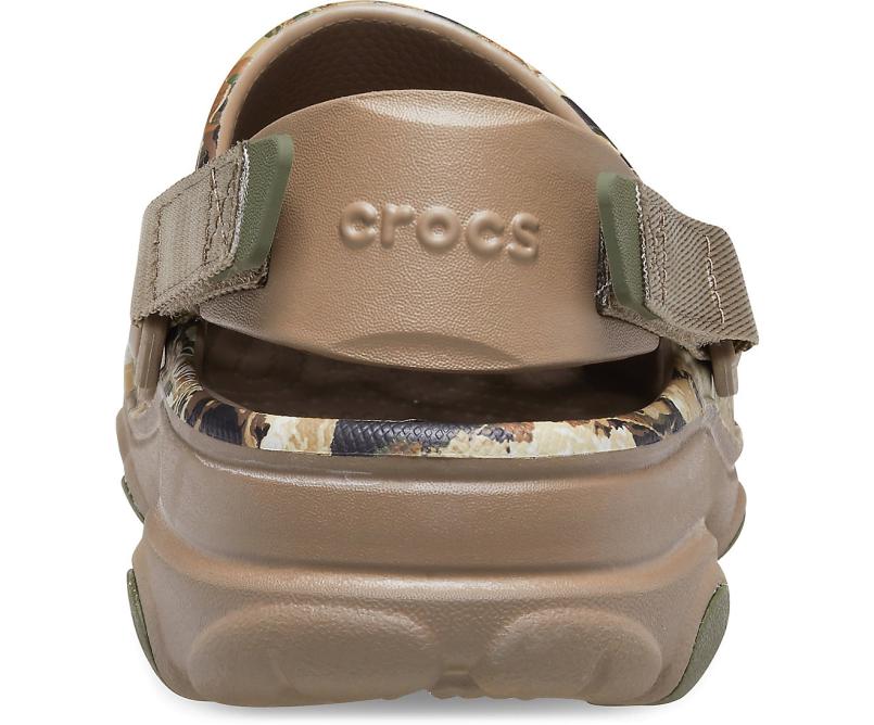 Clogs | Women/Men Crocs Classic All-Terrain Veil Whitetail™ Clog Khaki