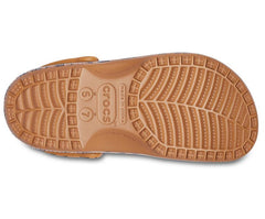 Clogs | Women/Men Crocs Classic Animal Print Clog Dark Gold / Zebra Print