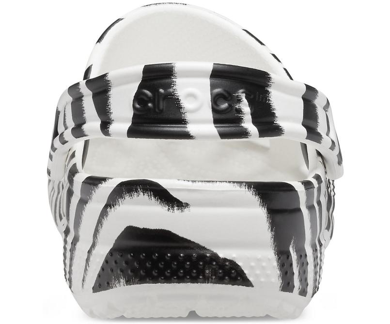 Clogs | Women/Men Crocs Classic Animal Print Clog White / Zebra Print