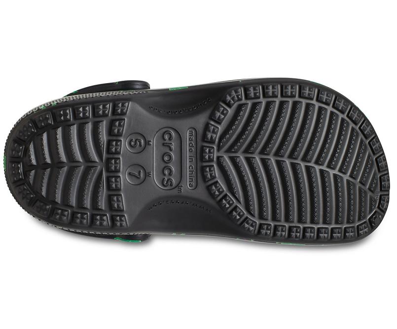 Clogs | Women/Men Crocs Classic Hemp Leaf Clog Black
