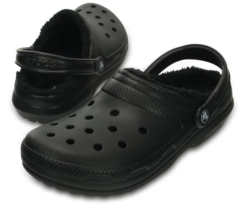 Clogs | Women/Men Crocs Classic Lined Clog Black / Black