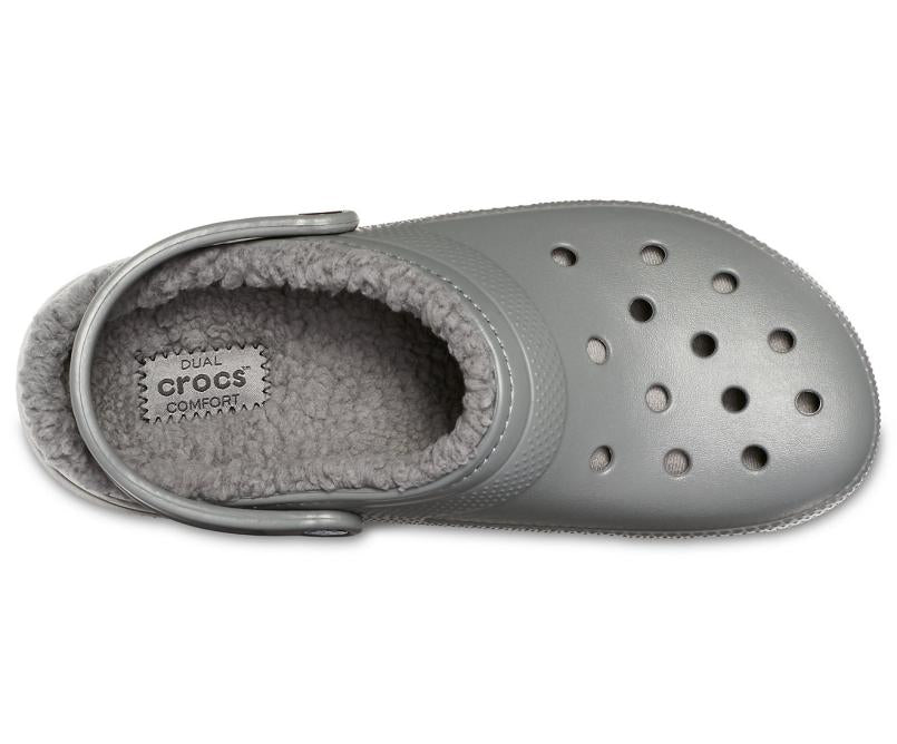 Clogs | Women/Men Crocs Classic Lined Clog Slate Grey/smoke