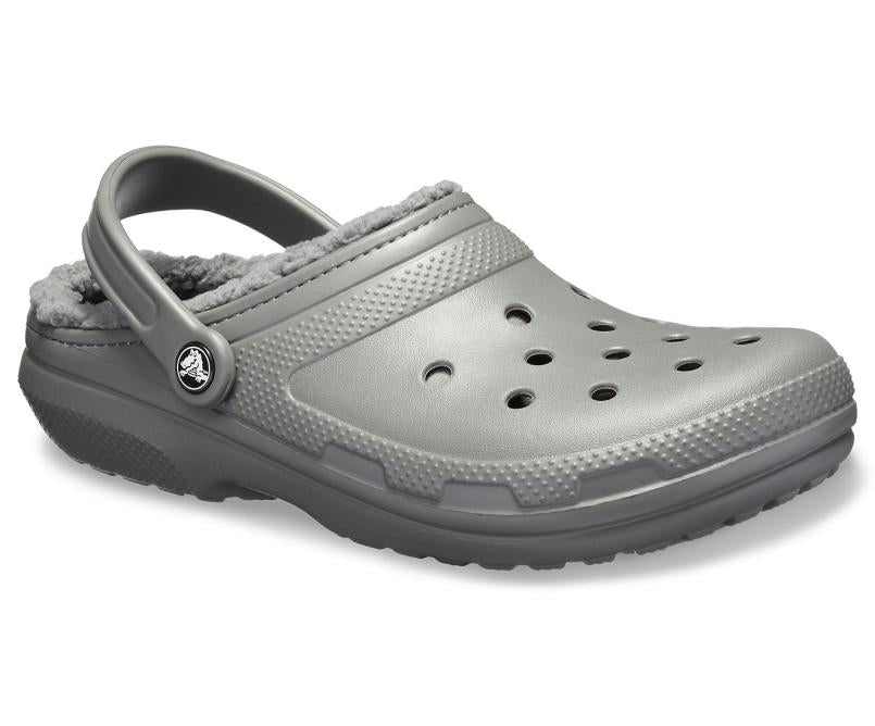 Clogs | Women/Men Crocs Classic Lined Clog Slate Grey/smoke