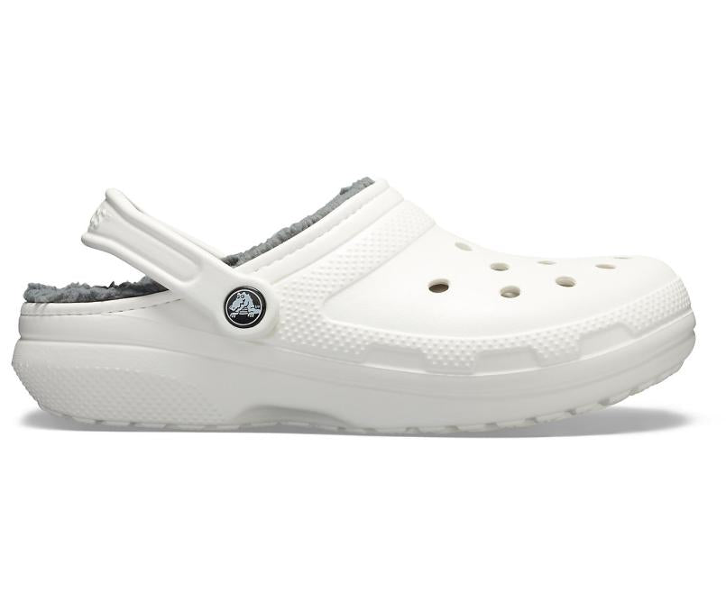 Clogs | Women/Men Crocs Classic Lined Clog White / Grey
