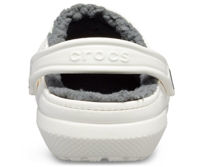 Clogs | Women/Men Crocs Classic Lined Clog White / Grey