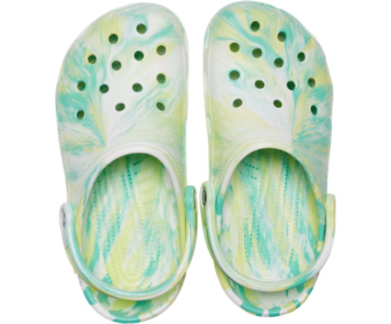 Clogs | Women/Men Crocs Classic Marbled Clog Pistachio / Multi