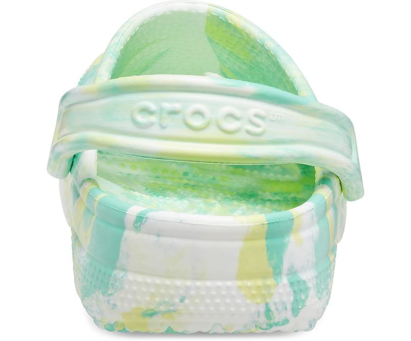 Clogs | Women/Men Crocs Classic Marbled Clog Pistachio / Multi