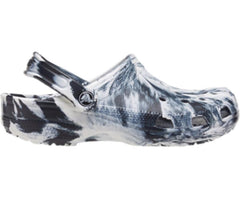 Clogs | Women/Men Crocs Classic Marbled Clog White / Black