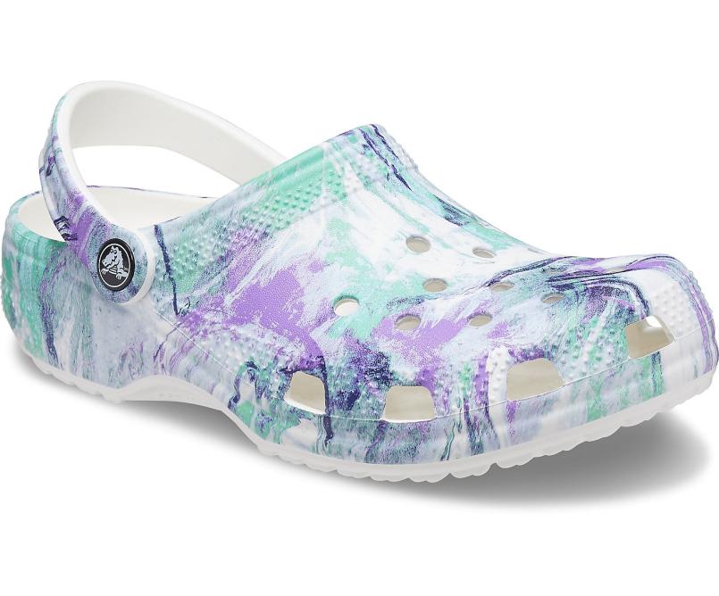 Clogs | Women/Men Crocs Classic Out Of This World II Clog White / Multi