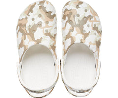 Clogs | Women/Men Crocs Classic Printed Camo Clog White / Multi
