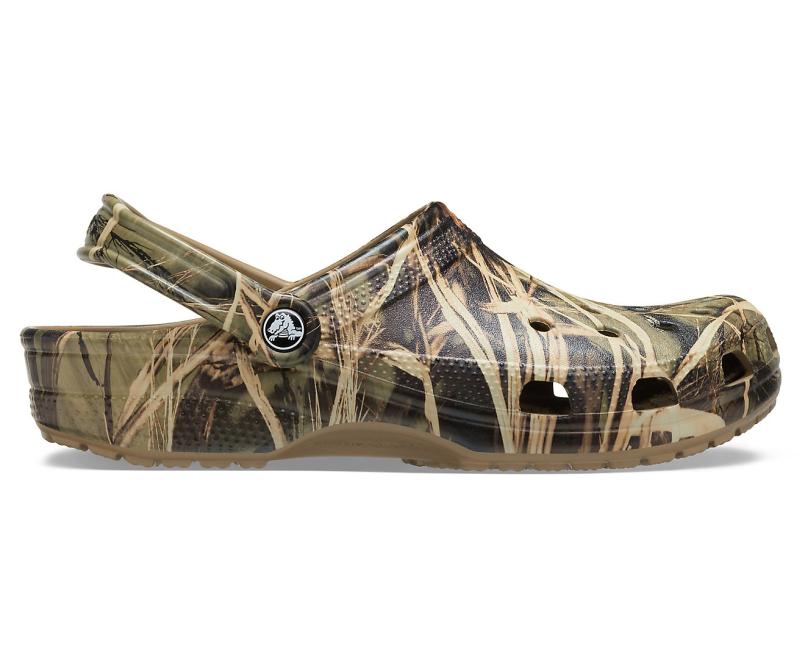 Clogs | Women/Men Crocs Classic Realtree® V2 Khaki