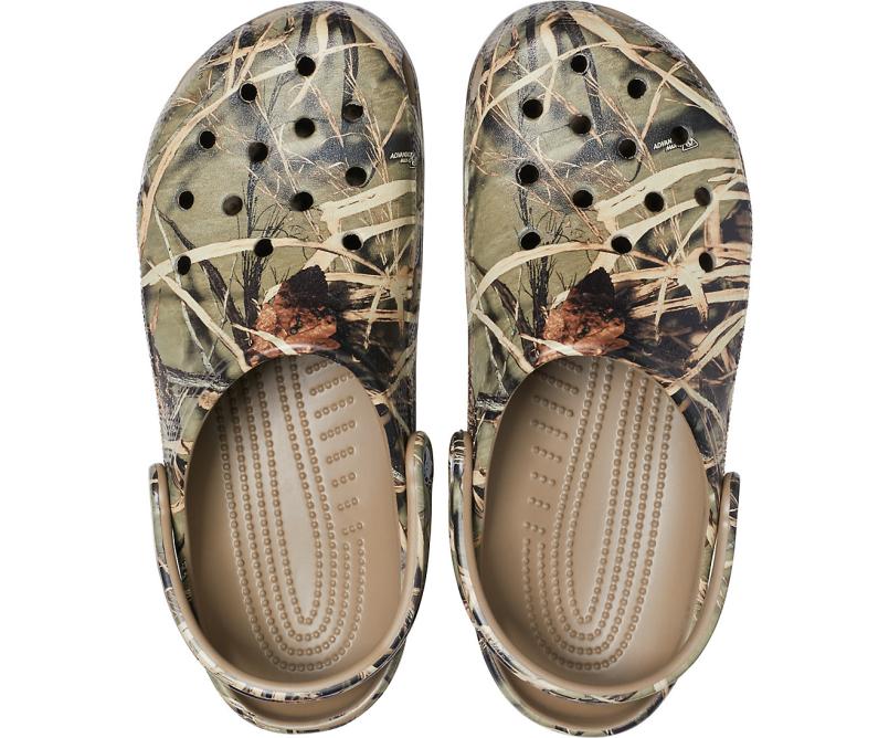 Clogs | Women/Men Crocs Classic Realtree® V2 Khaki