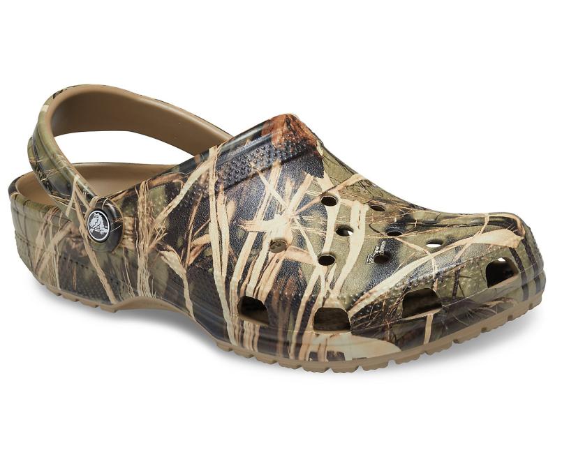 Clogs | Women/Men Crocs Classic Realtree® V2 Khaki