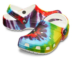 Clogs | Women/Men Crocs Classic Tie-Dye Graphic Clog Multi
