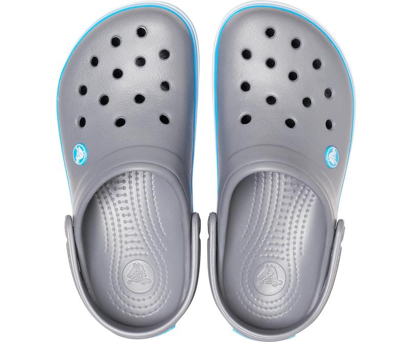 Clogs | Women/Men Crocs Crocband™ Clog Charcoal / Ocean