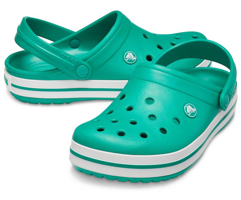 Clogs | Women/Men Crocs Crocband™ Clog Deep Green / White