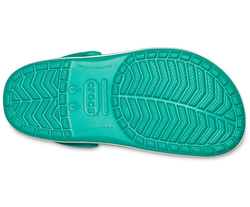Clogs | Women/Men Crocs Crocband™ Clog Deep Green / White