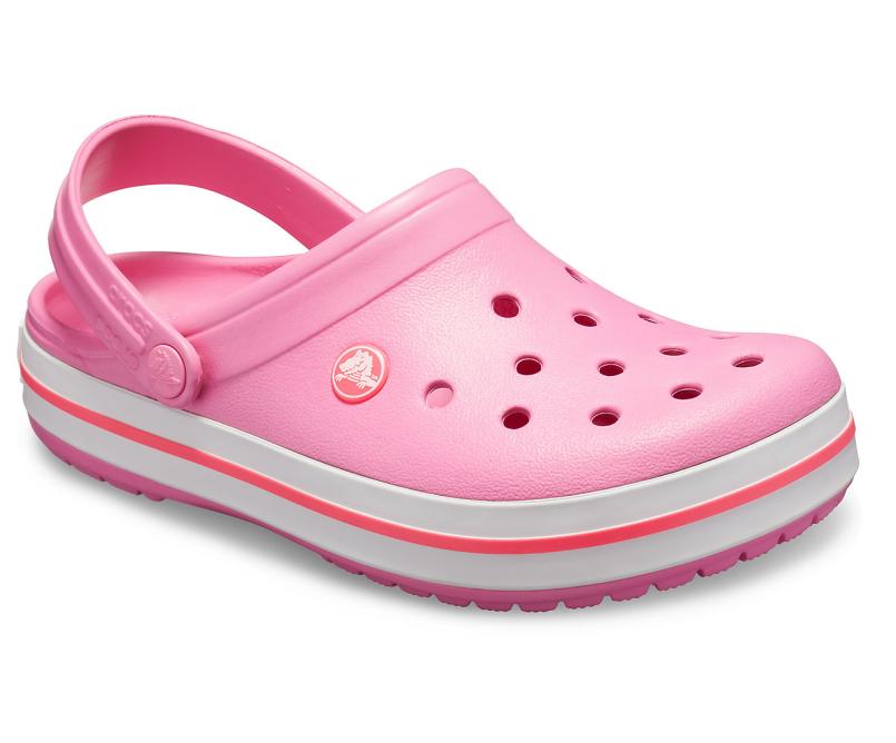 Clogs | Women/Men Crocs Crocband™ Clog Pink Lemonade / White