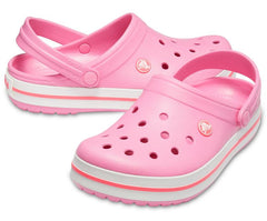 Clogs | Women/Men Crocs Crocband™ Clog Pink Lemonade / White