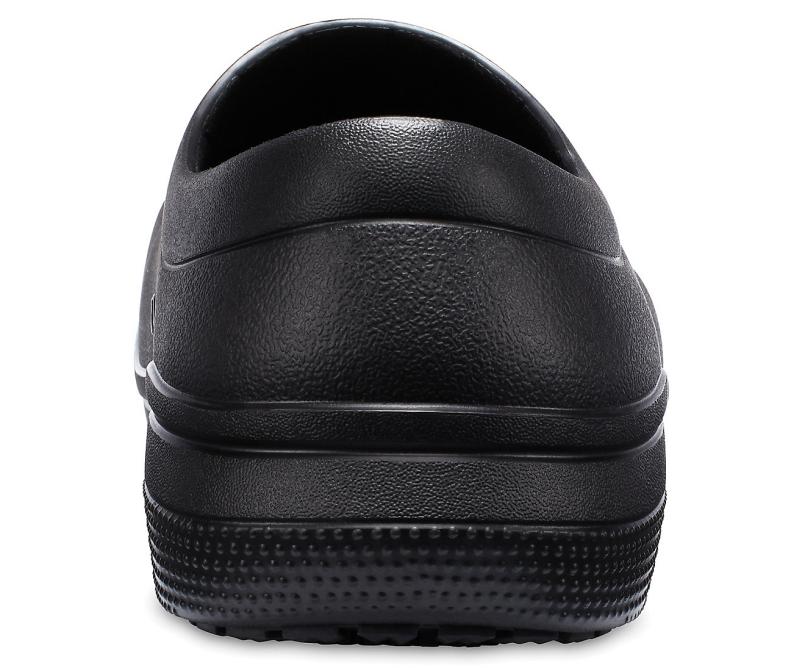 Clogs | Women/Men Crocs Crocs On-The-Clock Work Slip-On Black