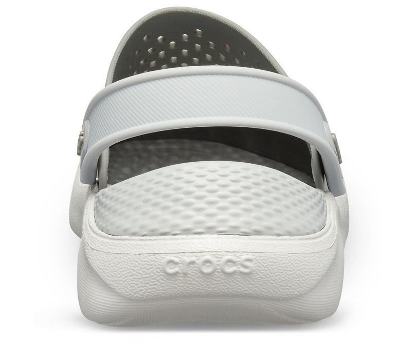 Clogs | Women/Men Crocs LiteRide™ Clog Smoke / Pearl White