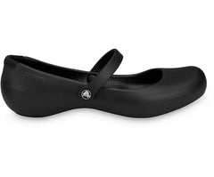 Flats | Women Crocs Alice Work Flat Black
