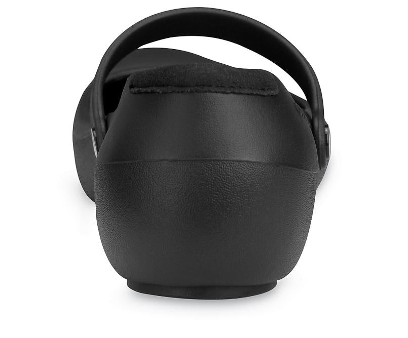 Flats | Women Crocs Alice Work Flat Black