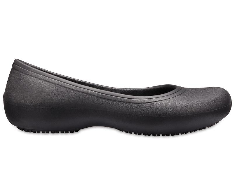 Flats | Women Crocs Crocs At Work™ Flat Black