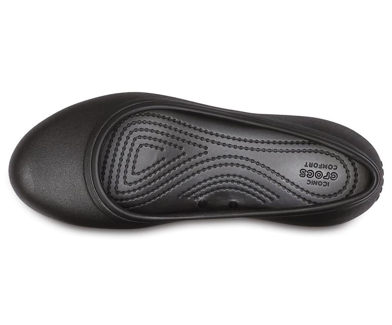 Flats | Women Crocs Crocs At Work™ Flat Black