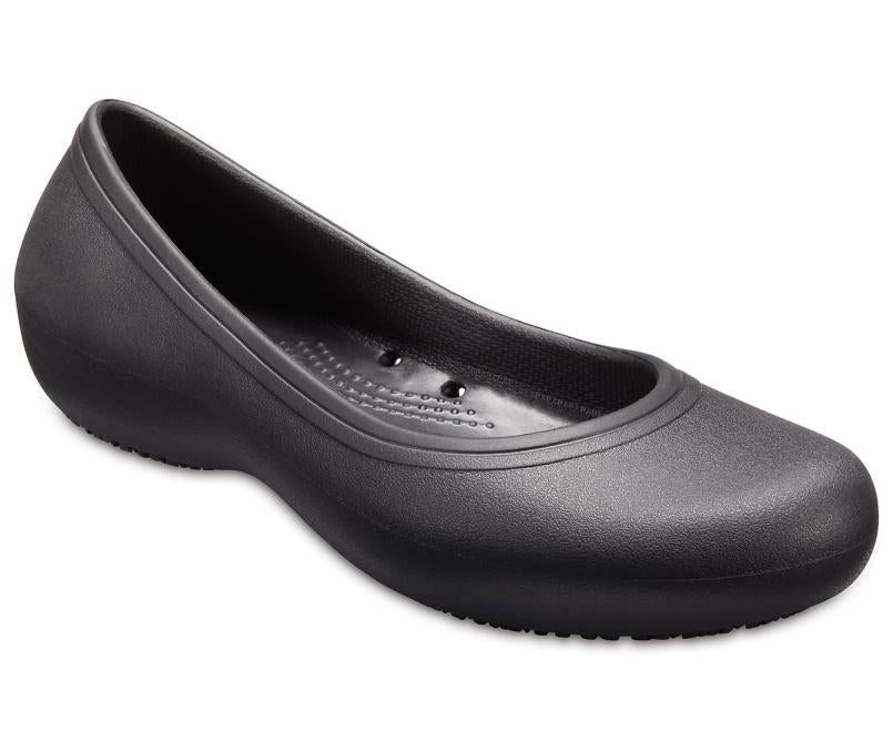 Flats | Women Crocs Crocs At Work™ Flat Black