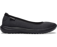 Flats | Women Crocs Crocs Reviva™ Flat Black / Black