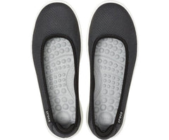 Flats | Women Crocs Crocs Reviva™ Flat Black / White