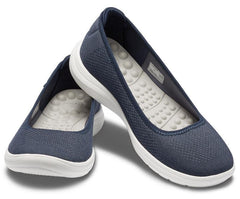 Flats | Women Crocs Crocs Reviva™ Flat Navy / White