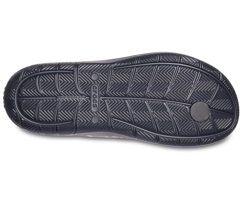 Flip-Flops | Men Crocs Swiftwater™ Mossy Oak® Elements™ Wave Flip Black