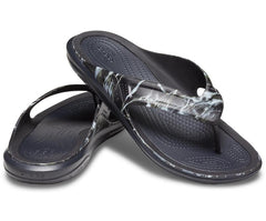 Flip-Flops | Men Crocs Swiftwater™ Mossy Oak® Elements™ Wave Flip Black